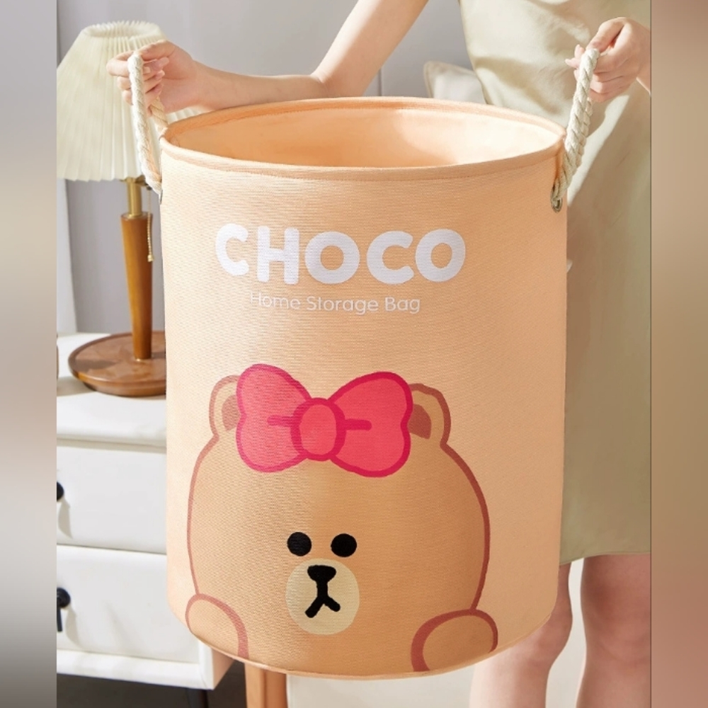 Line Friends Cony Foldable Large laundry basket Storage Bag